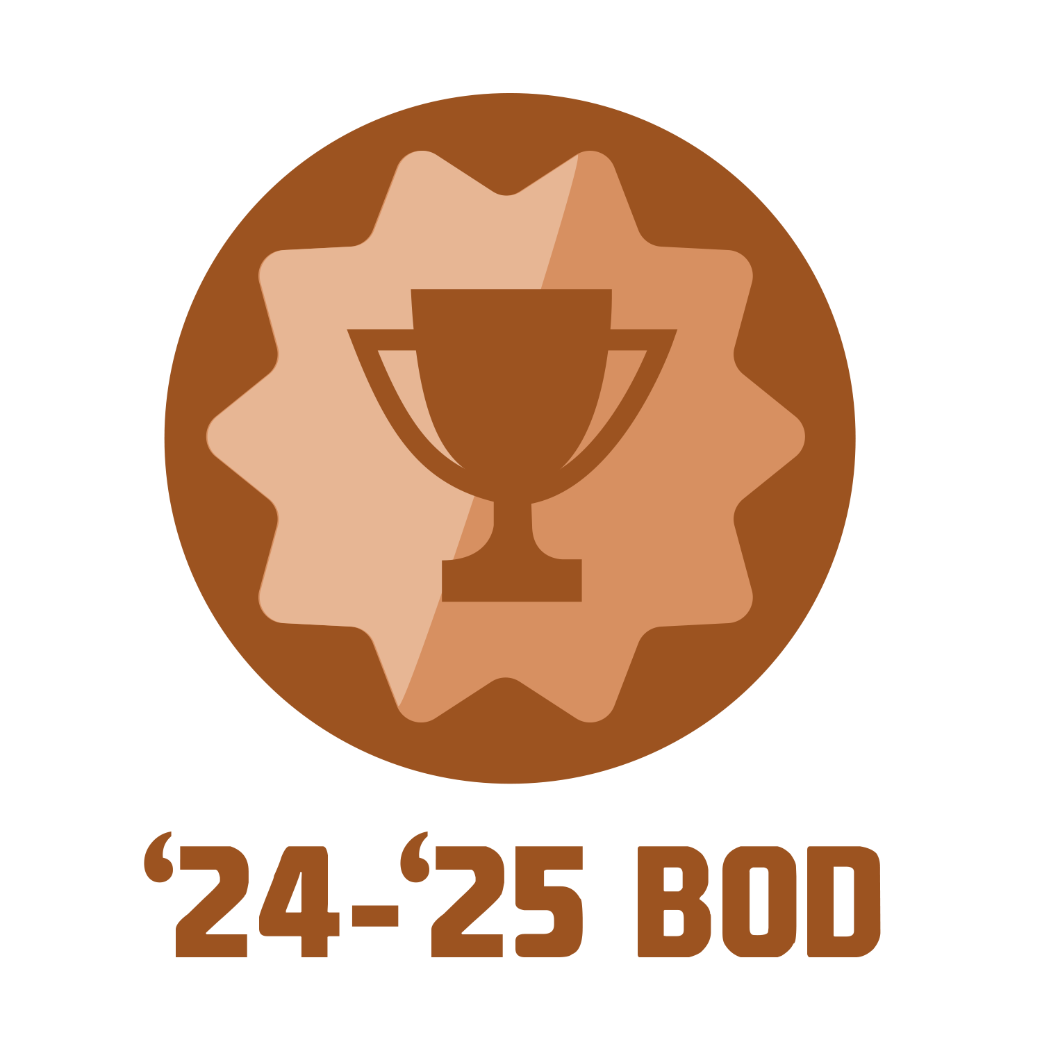 24 25 BOD Badge