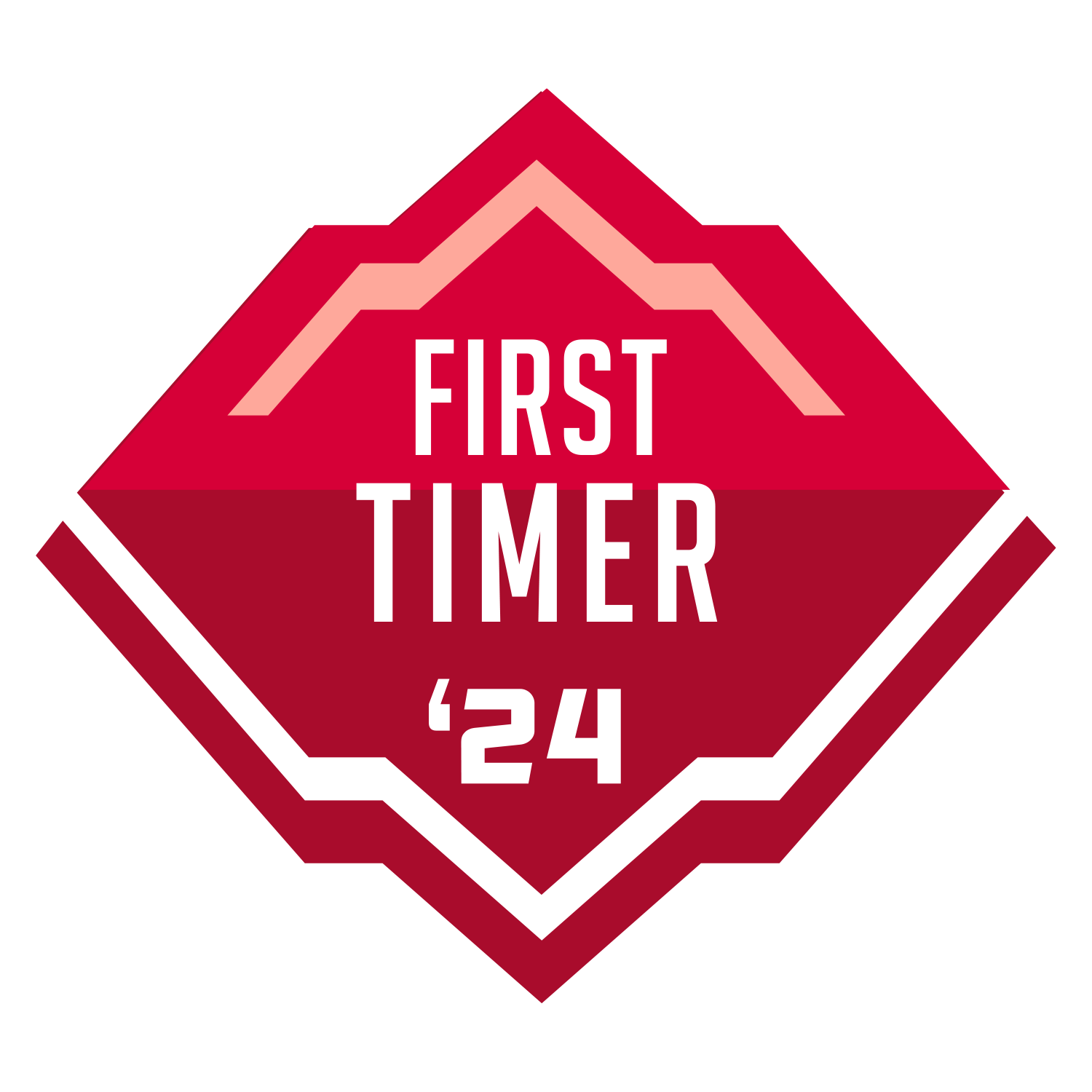 first timer 24 badge