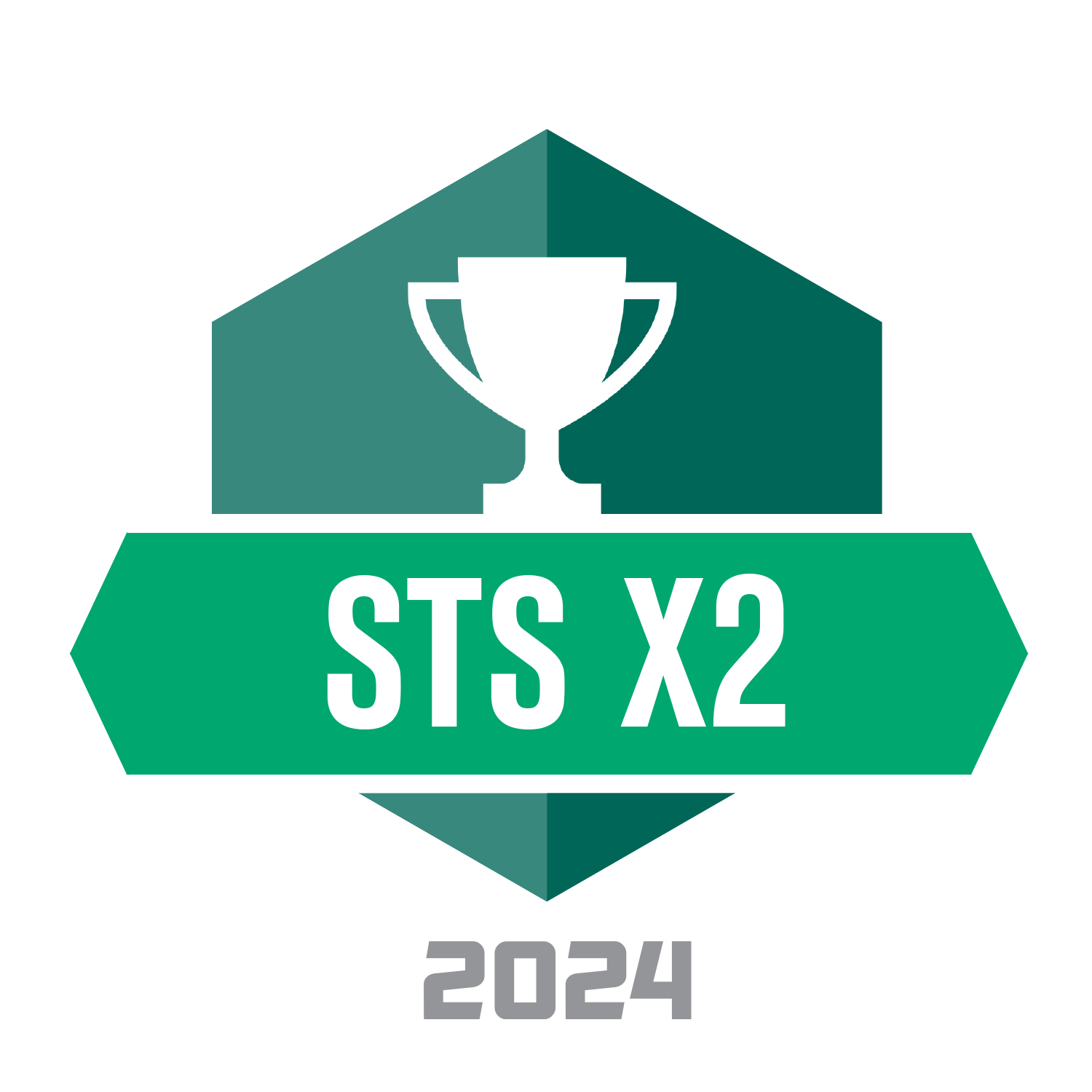 sts x2 2024 badge
